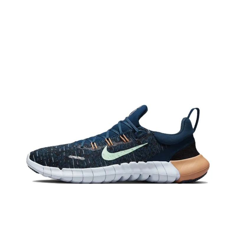 Nike Free Rn 5.0 Next Nature Valerian Blue Orange Trance Women's-0
