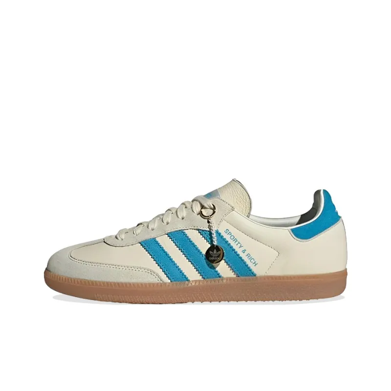 Adidas Samba Og Sporty & Rich Cream Blue-0