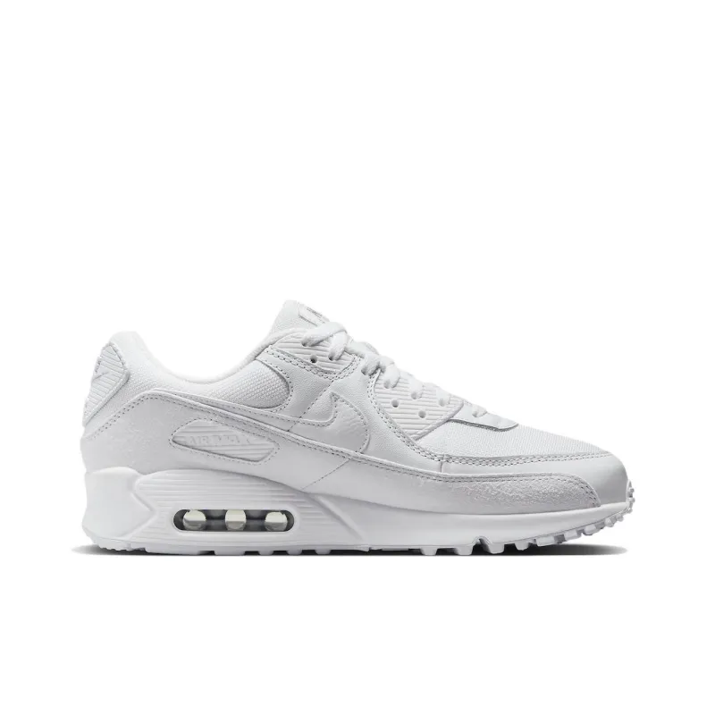 Nike Air Max 90 Premium White Metallic Silver 2023-1