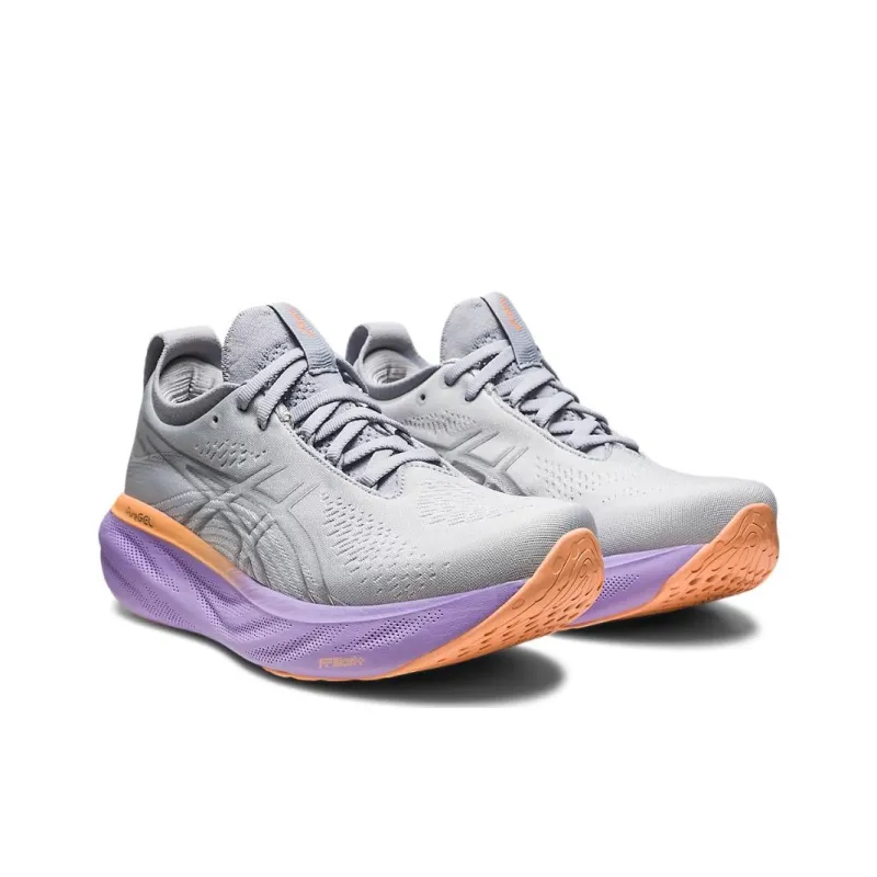 Asics Gel Nimbus 25 Piedmont Grey Pure Silver Lilac Women's-2