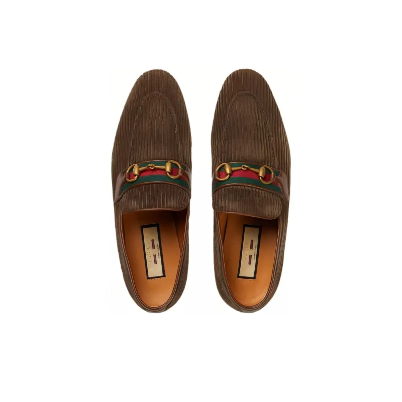 GUCCI Loafers Men Brown-2