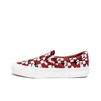 Vans Og Classic Slip On Lx Year Of The Rabbit Red