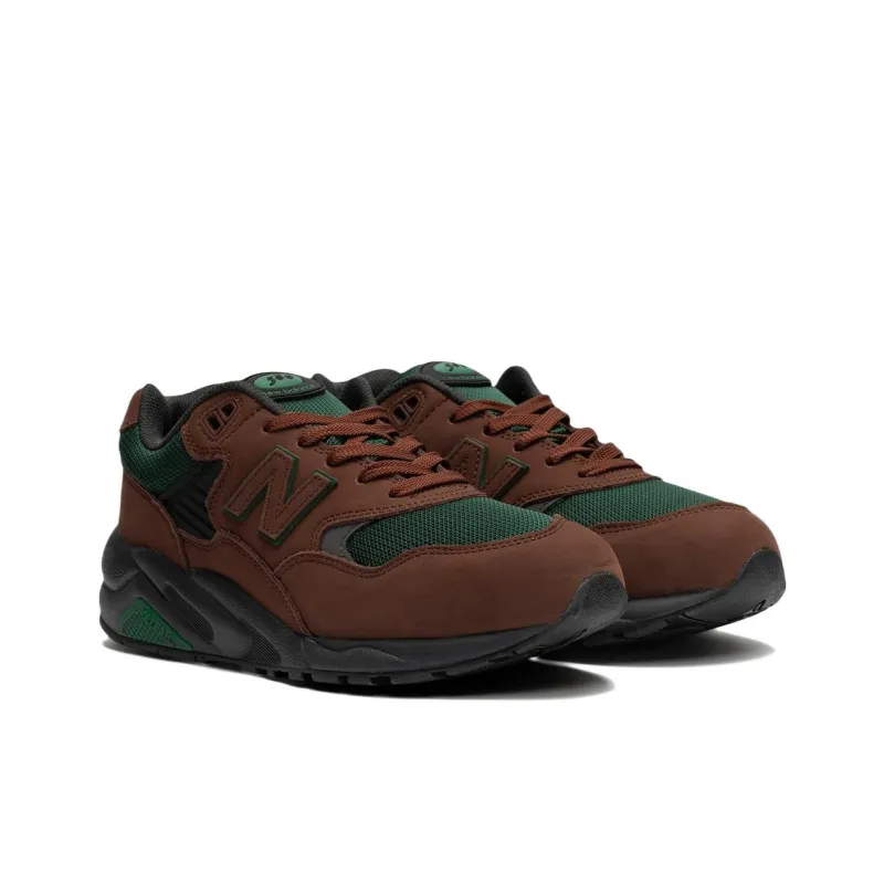 New Balance NB 580 V2 'Beef & Broccoli' Anti-Slip Wear-Resistant Low-Top Running Shoes Brown Green-2