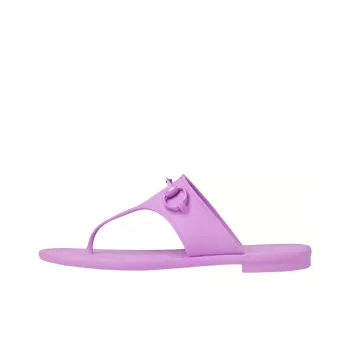 GUCCI Horsebit Flip Flops Women's Purple