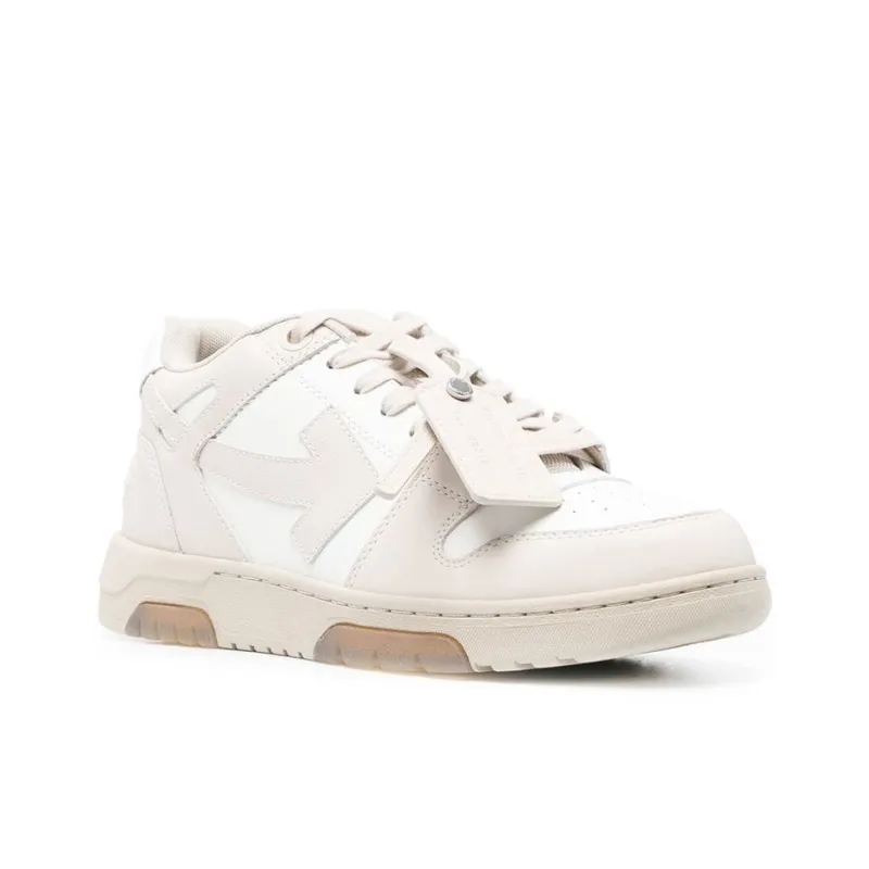 OFF WHITE Out Of Office Low Top Sneaker 'White Beige' Women's-1