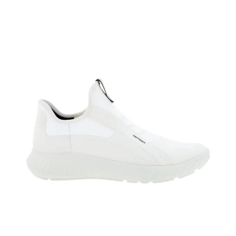Ecco Ath 1Fw Alpha Abrasion Resistant Low Top Sports Casual Shoes Women's White-1