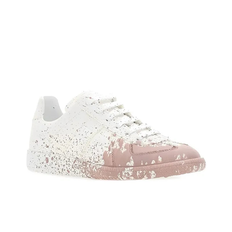 Maison Margiela Replica Low Top Stylish Skateboarding Shoes Women's White-2