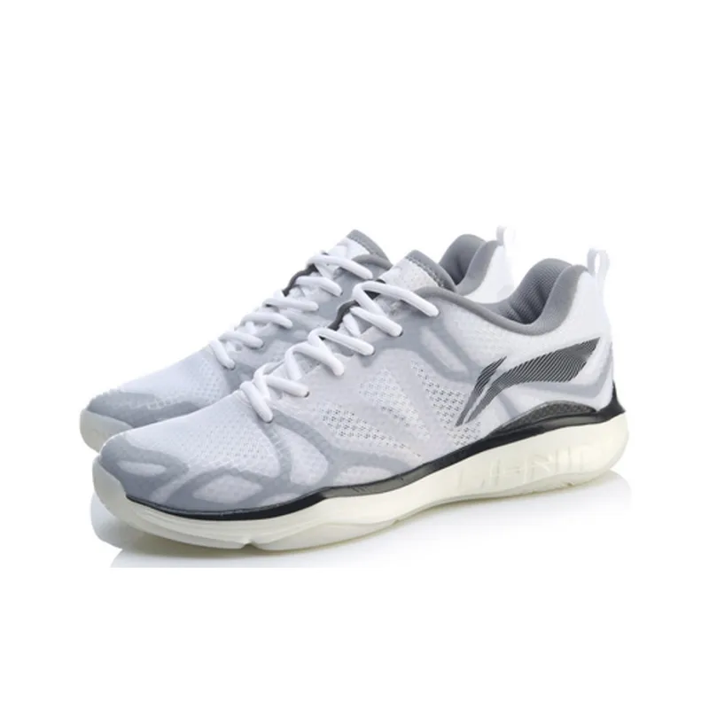 LiNing Low-Top Badminton Shoes Men's Standard White-2