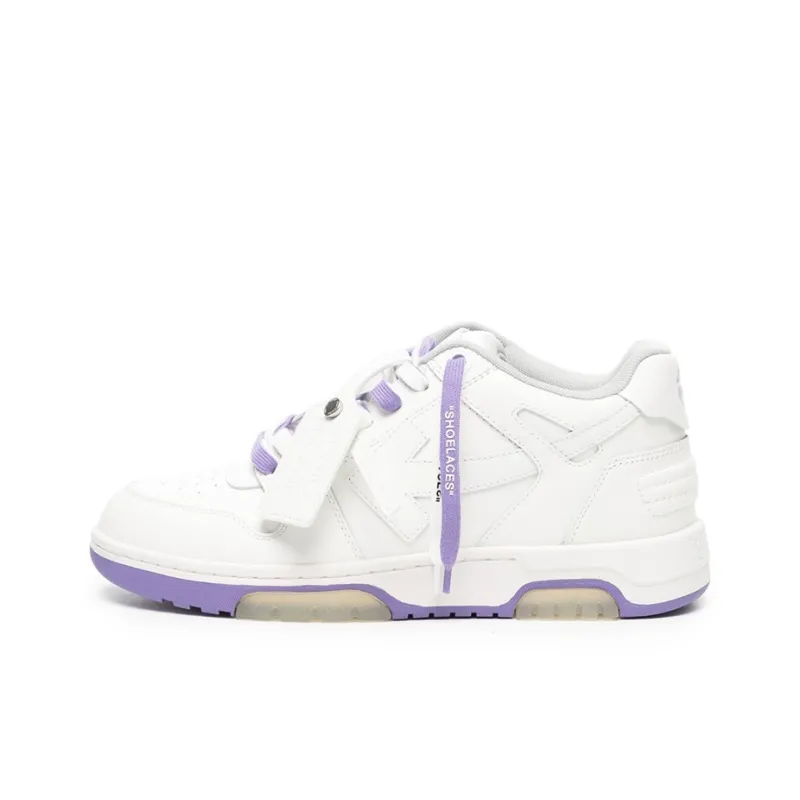 OFF WHITE Out Of Office Low Top Sneaker 'White Purple'-0