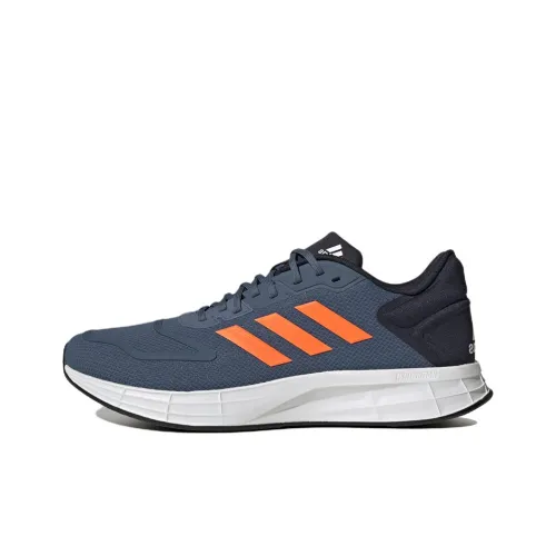 Adidas Duramo 10 Running Shoes Men Low-Top Blue/Orange/Black