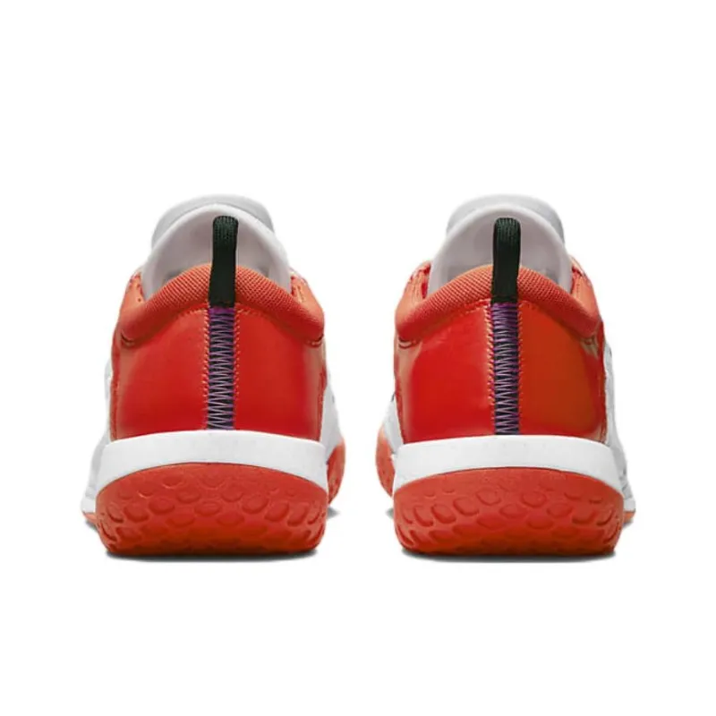 Nike Court Air Zoom Nxt Hard Court Tennis Shoes 'White Picante Red'-4