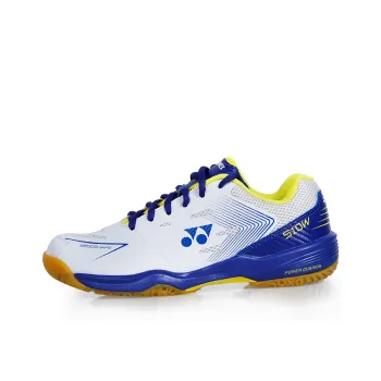 YONEX Power Cushion Cushioning Low Top Badminton Shoes Unisex White Blue