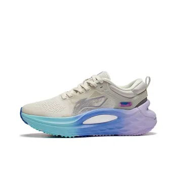 LiNing Furious Rider 6.0 Lightweight Coverage Low Top Running Shoes Women's Pearl White