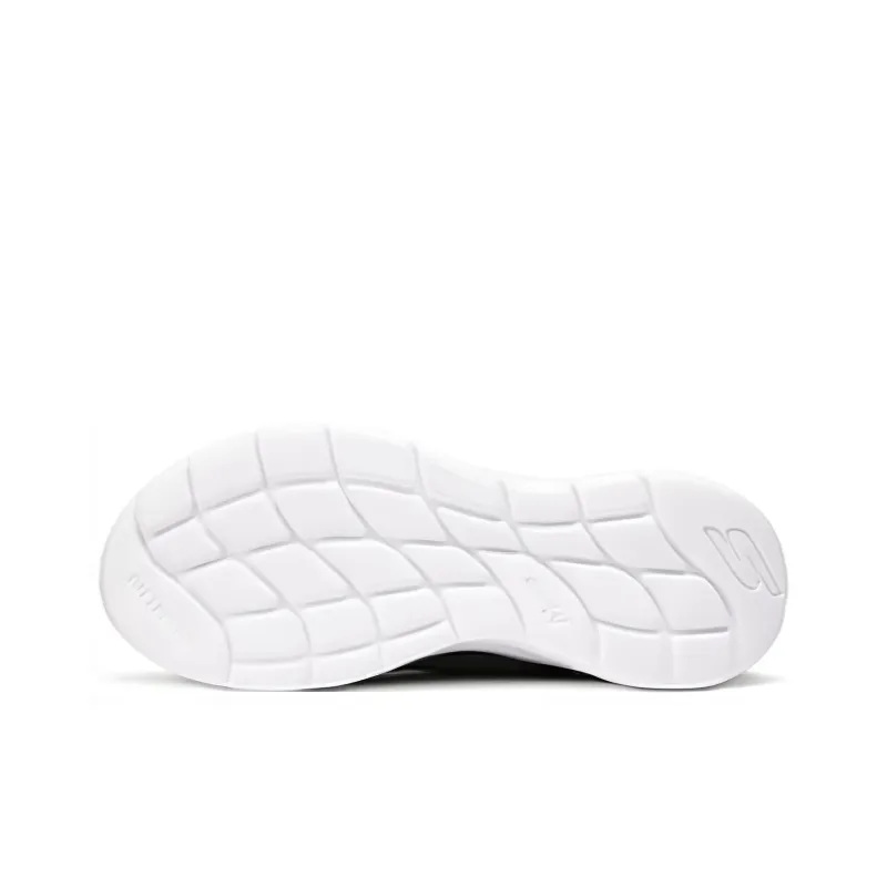 Skechers Slip Ins Anti Slip Wear Resistant Low Top Slip Ins Technology Running Shoes Men's Black White-3