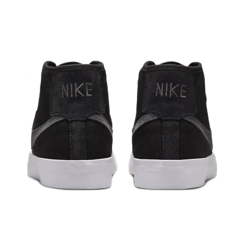Nike Sb Blazer Court Mid Premium Black Anthracite-4
