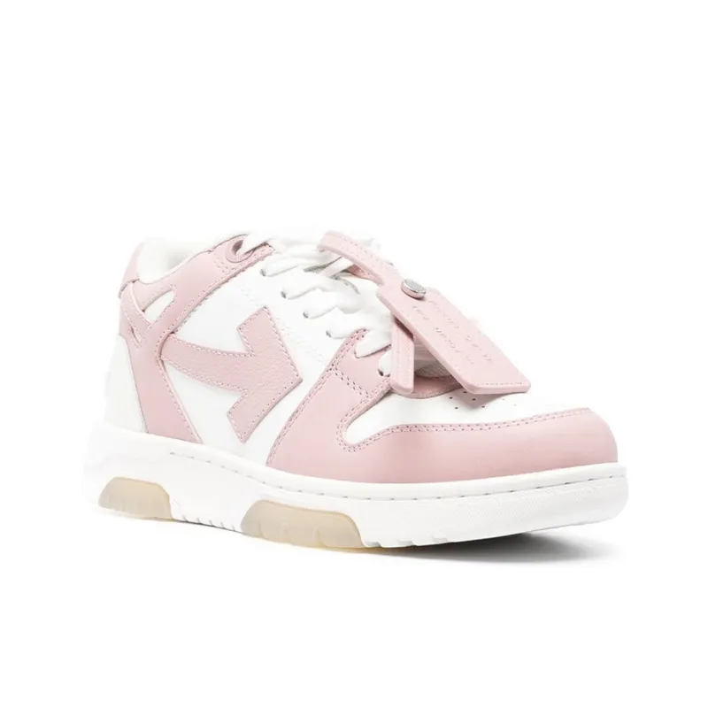 OFF WHITE Out Of Office Low Top Sneaker 'Pink White' Women's-2
