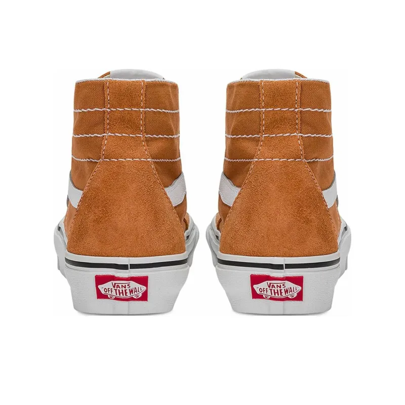 Vans SK8 HI Ca Throwback 'Brown White'-5