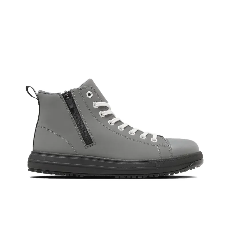 Converse All Star Ps Z Hi Slip-Resistant Cushioning High-Top Canvas Shoes Unisex Gray Black Japan Version-1