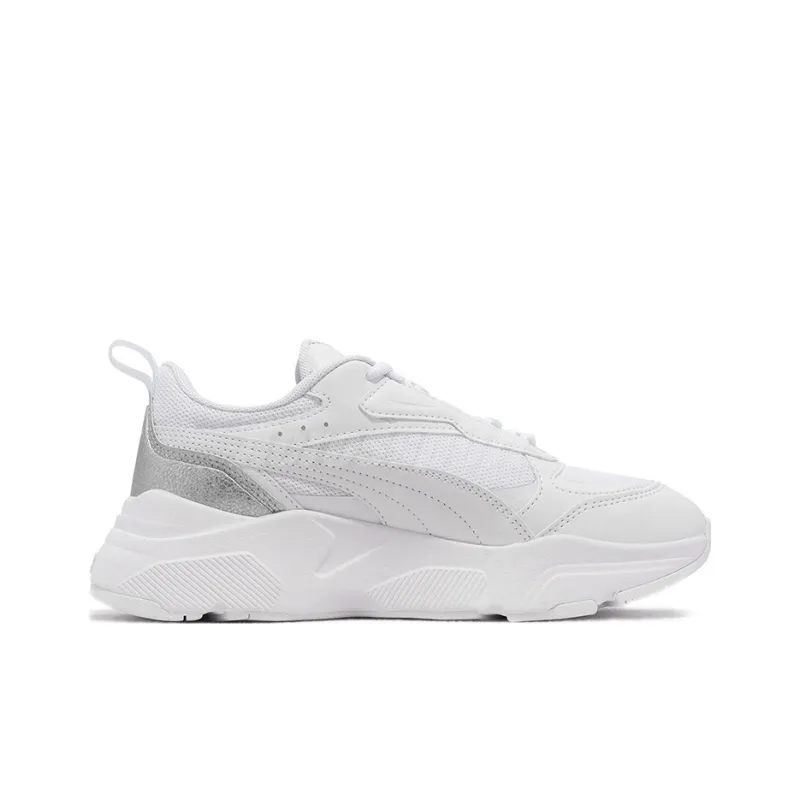 PUMA Cassia 'Distressed White Silver' Women's-1