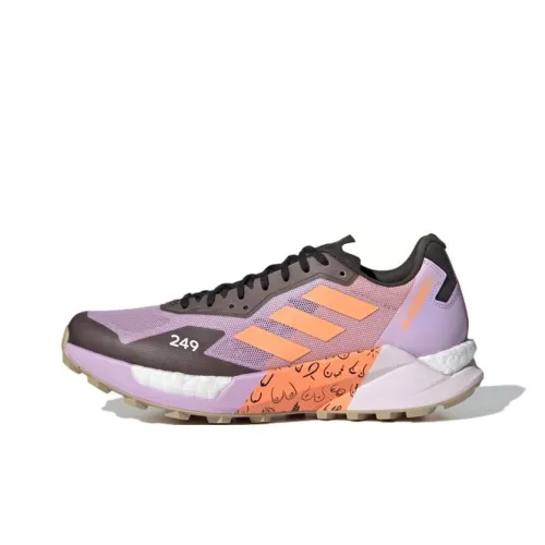 Adidas Terrex Agravic Ultra Bca Trail Bliss Lilac Beam Orange Pulse Magenta Women's