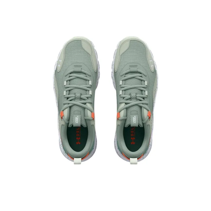 Under Armour Charged Verssert Speckle Sneakers 'Opal Green'-3