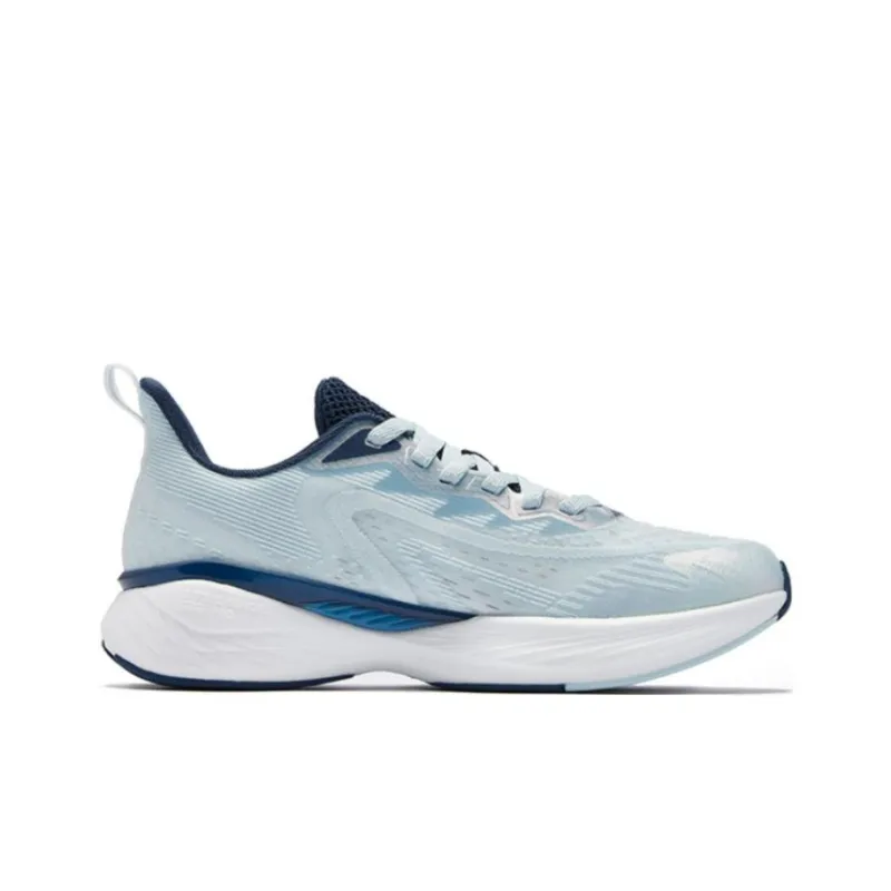 QIAODAN Flying Shadow Team1.0 Anti Slip Wear Resistant Low Top Long Distance Running Shoes Men's Blue-1