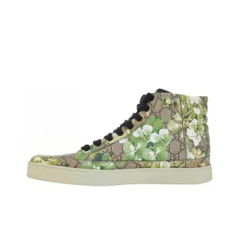 GUCCI High-Top Skateboard Shoes Men's Green