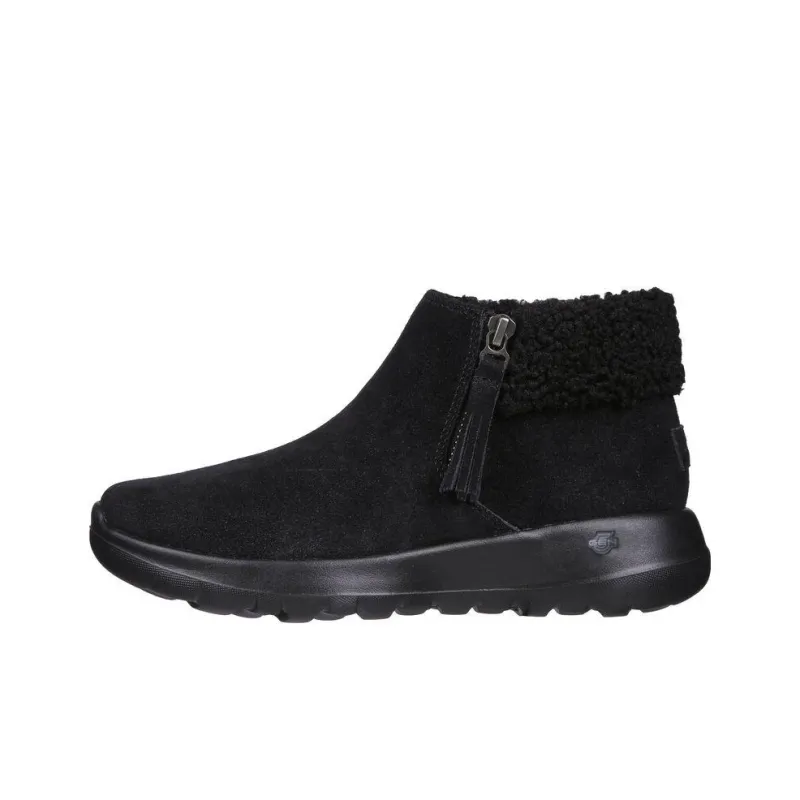 Skechers On The Go Ankle Boots Women's Mid Top Black-0