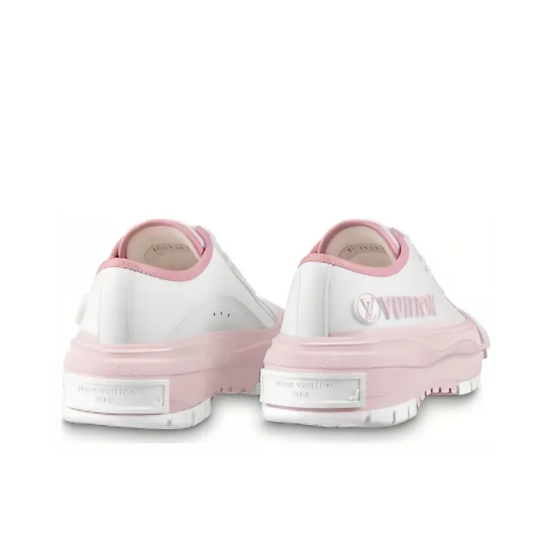 LOUIS VUITTON Squad Sneakers 'White Pink' Women's-3