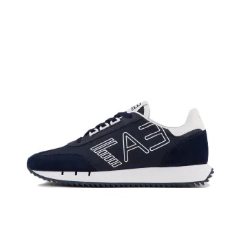 EMPORIO ARMANI EA7 Low Top Sports Casual Shoes Unisex Marine Blue