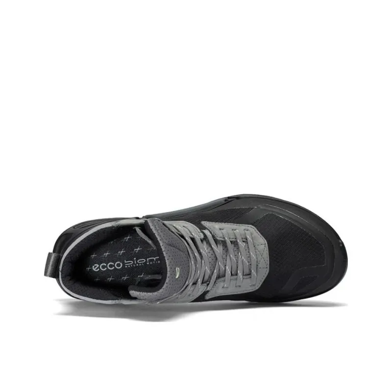 Ecco Step 2.1 Series High Top Sports Casual Shoes Women's Black-3