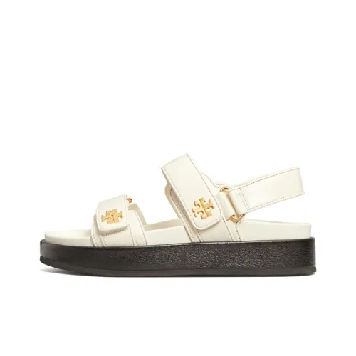 TORY BURCH Double T-motif Leather Sandals