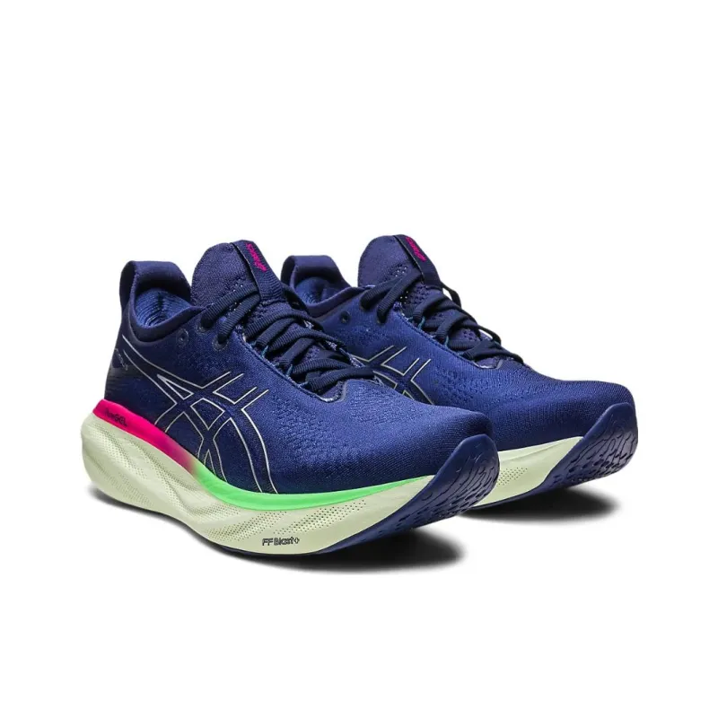 Asics Gel Nimbus 25 Indigo Blue Pure Silver Women's-2