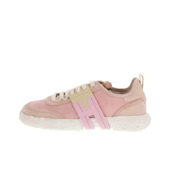 HOGAN 3R Low Top Sports Casual Shoes Women's Pink