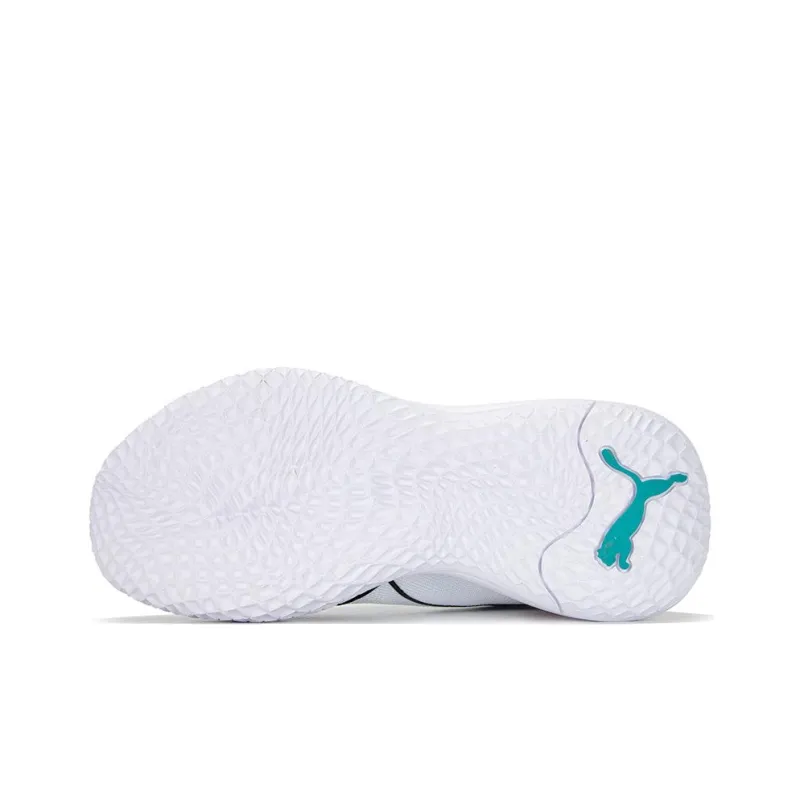 PUMA Playmaker 'White Red Black'-4