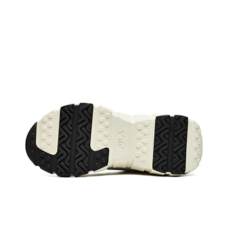 FILA FUSION X N21 Bone Sneakers 'Black White'-4