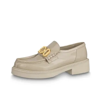 LOUIS VUITTON Lv Academy Loafers 'Beige' Women's