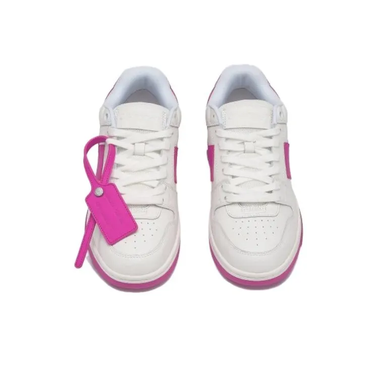 OFF WHITE Out Of Office Calf Leather 'White Purple' Women's-4
