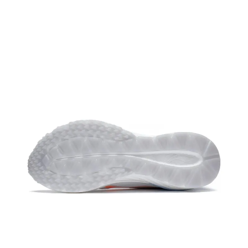 LiNing YueYing 2.0 Rebound Reflective Lightweight Low Top Running Shoes White Blue-4