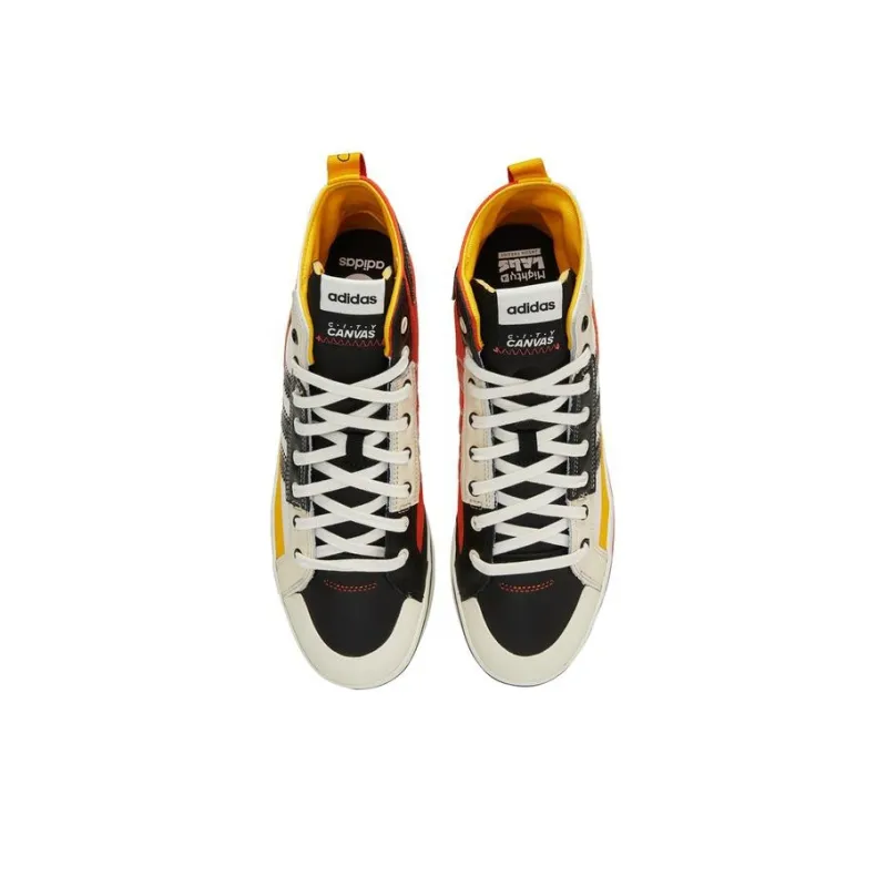 Adidas Neo City Canvas Hi 'Multi Color'-3