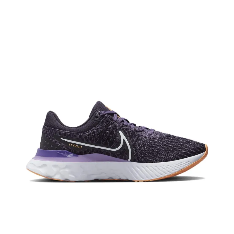 Nike React Infinity Run Flyknit 3 'Cave Purple Orange' Women's-1