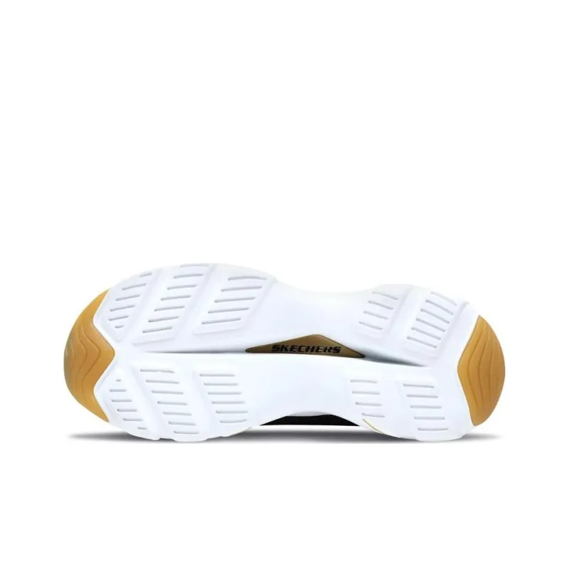 Skechers Lifestyle Ultra Cushioning Anti-Slip And Wear-Resistant Low-Top Casual Shoes Unisex Black Gold-3