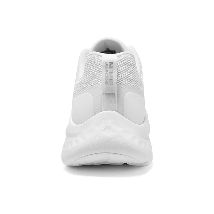 Skechers Go Run Lite Cushioning, Breathable, Lightweight Low Top Casual Running Shoes Women's White-4