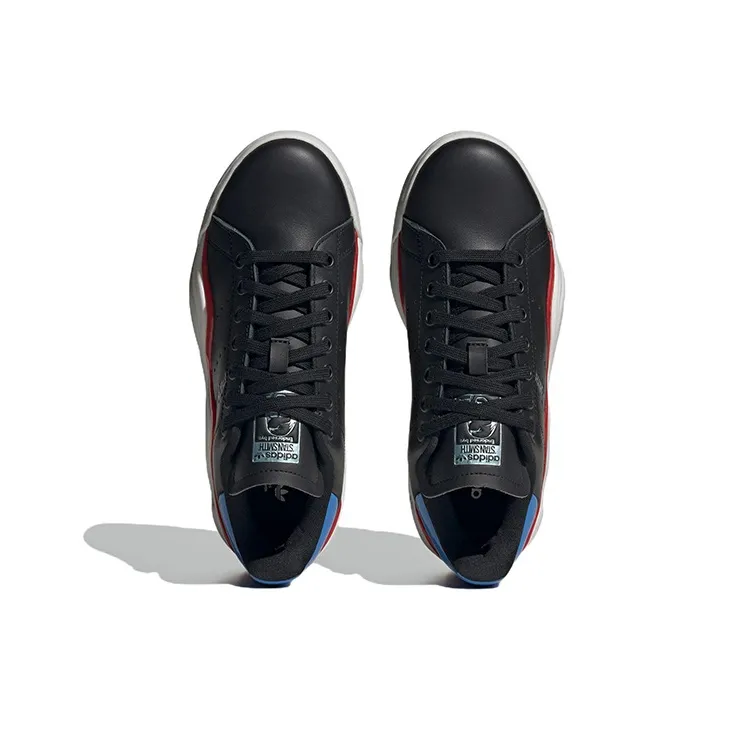 Adidas Stan Smith Millencon Black Rright Royal Better Scarlet Women's-4