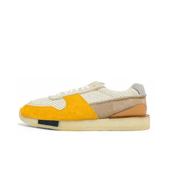 Clarks Originals Low Top Casual Shoes Men's Yellow