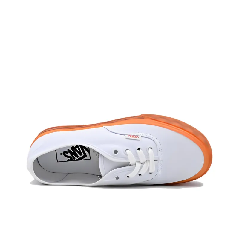 Vans Shoes Skate Shoes 'White Orange'-3