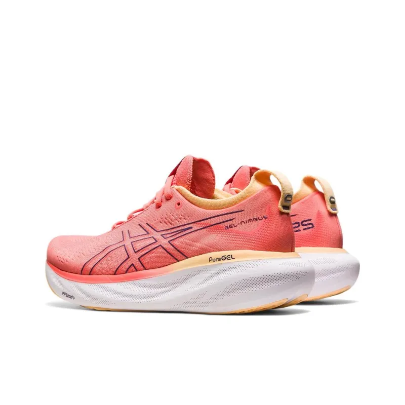 Asics Gel Nimbus 25 Papaya Dusty Purple Women's-3