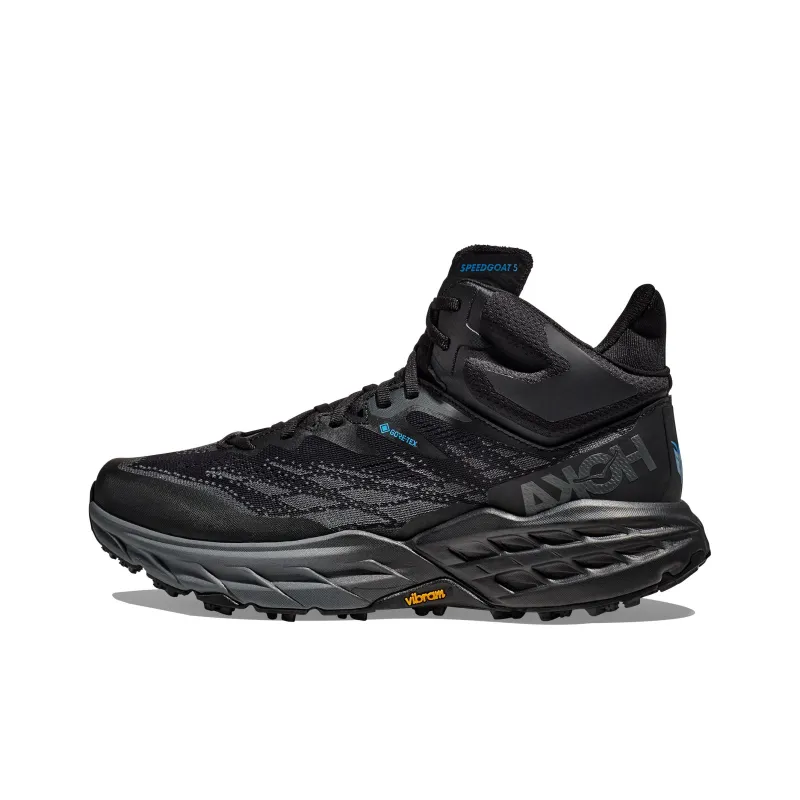 HOKA ONE ONE Speedgoat 5 Mid Gore Tex Triple Black-0