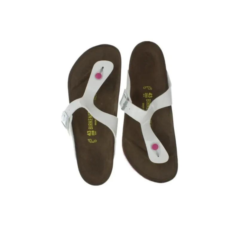 Birkenstock Flip Flops Women's White-2