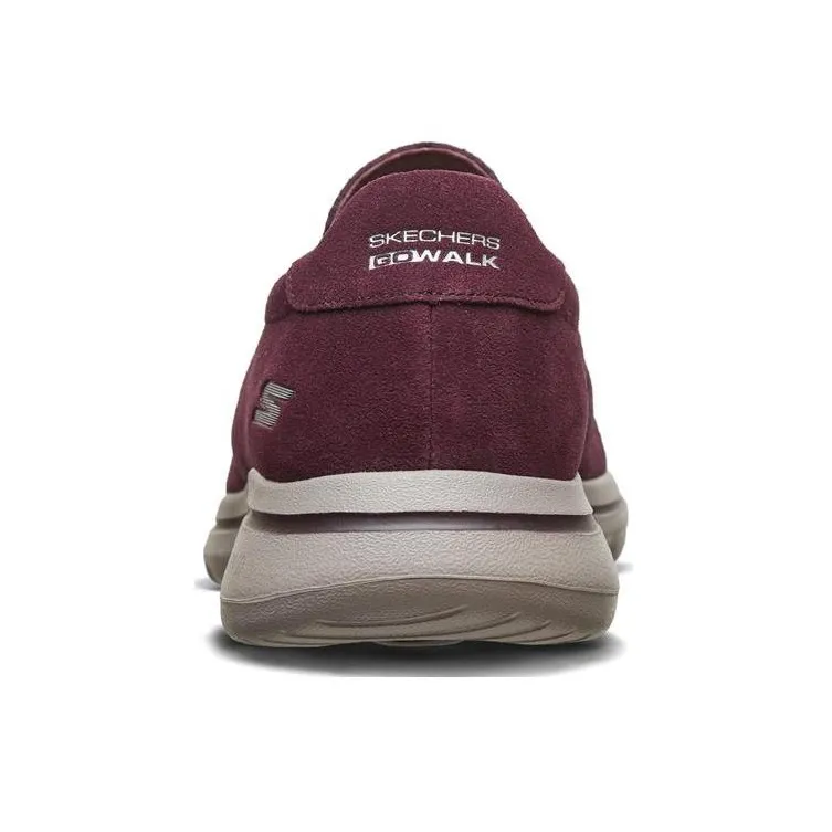 Skechers Go Walk 5 Lightweight And Breathable Low-Top Sports Casual Shoes Women's Burgundy-3